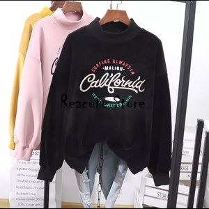 Sweatshirt . Color black . Free size